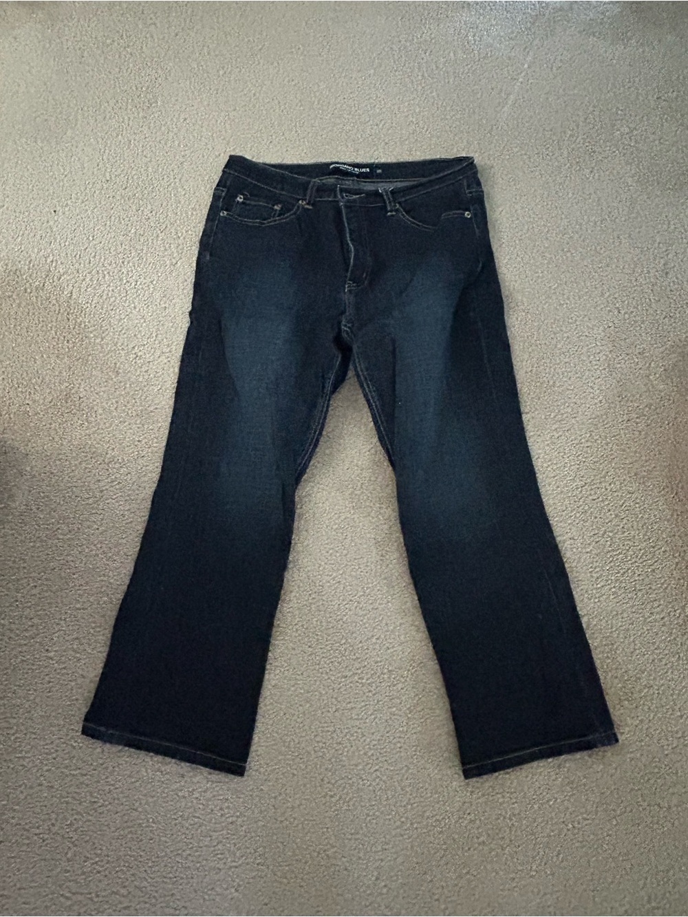 Dark Wash Women's Straight-Leg Jeans